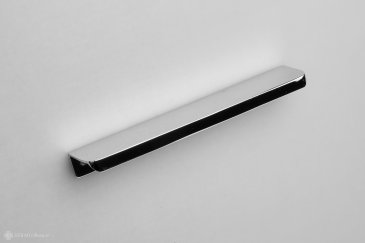 WMN450 торцевая мебельная ручка-профиль 200 мм полированный хром