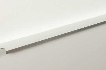 Ray торцевая мебельная ручка для фасадов 600 мм сатиновый хром