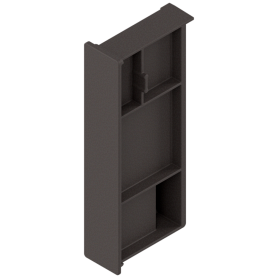 Заглушка под низкую вставку, правая, гавана коричневый