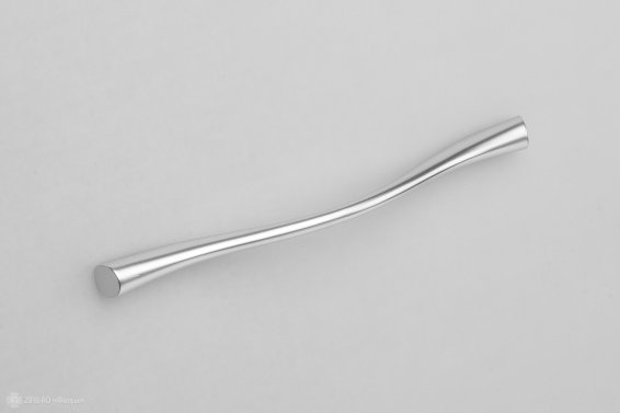 FS073 мебельная ручка-скоба 128 мм хром матовый