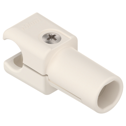 ORGA-LINE, держатель поперечного релинга, одинарный, кремовый