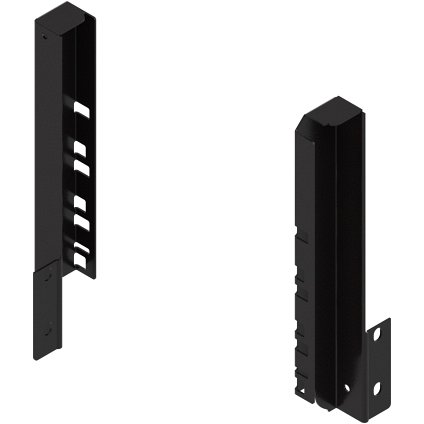 TANDEMBOX, держатель задней стенки под мойку для высоты D 224мм, черный, комплект