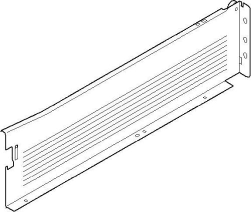 METABOX, Царга K, 118/350 мм, 25 кг, серая, лев.