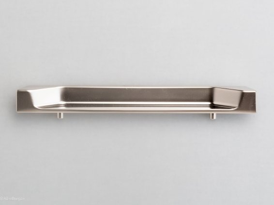 Sintesi мебельная врезная ручка 128 мм никель матовый