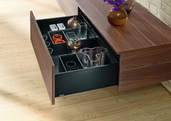 LEGRABOX pure в сборе (C 177, 350 мм), терра-черный