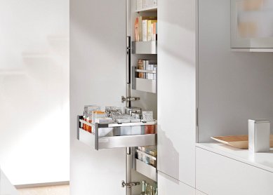 Внутренний ящик TANDEMBOX antaro (высота С 192, глубина 450 мм), нержавеющая сталь